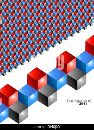 vector background abstract geometric design Stock Vector