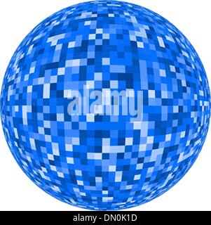Shiny disco ball. EPS 8 Stock Vector