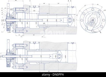 Sketch. detail Stock Vector