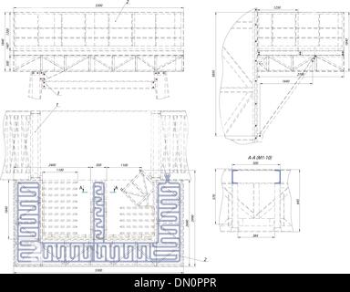 Sketch. detail Stock Vector
