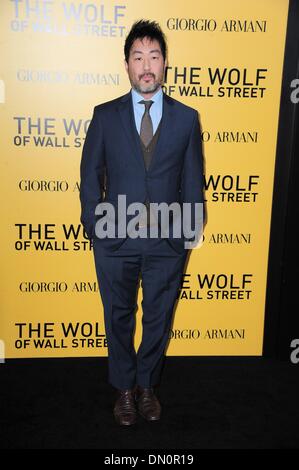 Kenneth Choi at arrivals for THE WOLF OF WALL STREET Premiere, The
