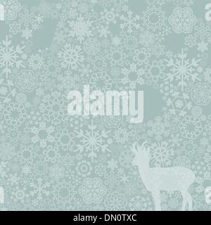 Deer in wood2 Stock Vector