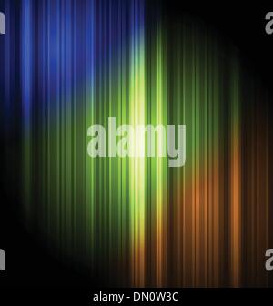 Hi-tech abstract colorful striped background Stock Vector