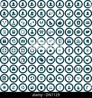 business and office icon set Stock Vector Image & Art - Alamy