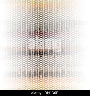 Vector abstract background, rainbow Stock Vector