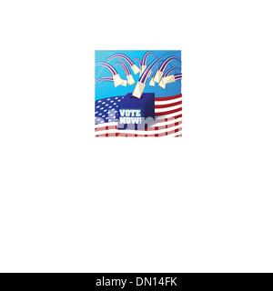 voting vector Stock Vector