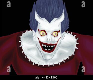 clip art zombie monster Stock Vector