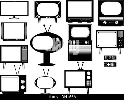 tv illustration Stock Vector