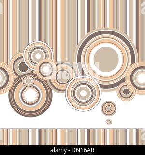 Seamless retro pattern Stock Vector