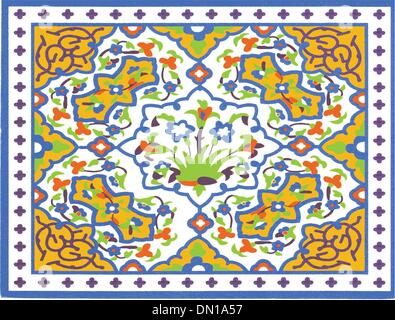 Arabesque design pattern Stock Vector