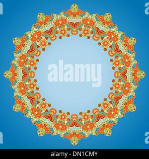 Ornamental round pattern Stock Vector