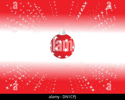Christmas ball - vector illustration Stock Vector Image & Art - Alamy