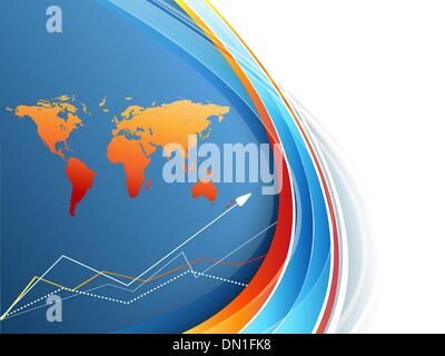 vector statistic backdrop. Eps10 Stock Vector