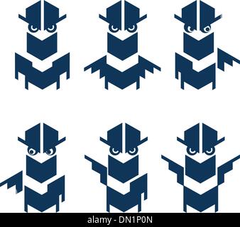 Cowboy in Bandanna with Guns Stock Vector
