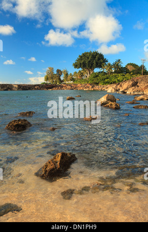 USA, Hawaii, Oahu, North Shore, Sunset Beach Stock Photo