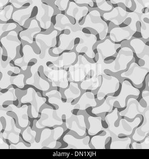 Decorative seamless amoeba abstract background Stock Vector