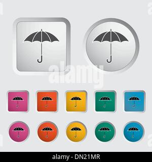 Umbrella icon. Stock Vector