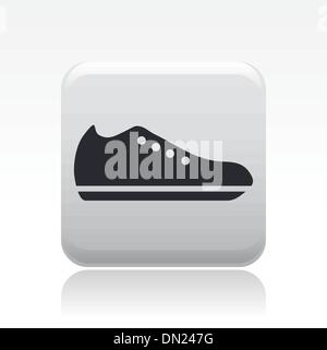 Vector illustration of isolated shoe icon Stock Vector Image & Art - Alamy