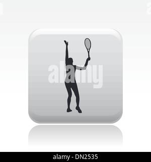 tennis racket icon. vector illustration Stock Vector Image & Art - Alamy