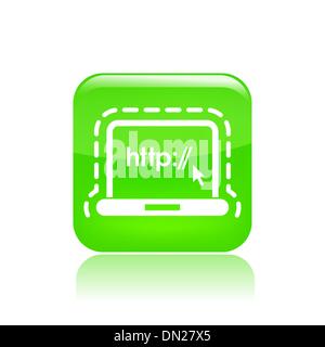 Vector illustration of single protection icon Stock Vector