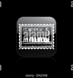 Vector illustration of single Stonehenge icon Stock Vector Image & Art ...