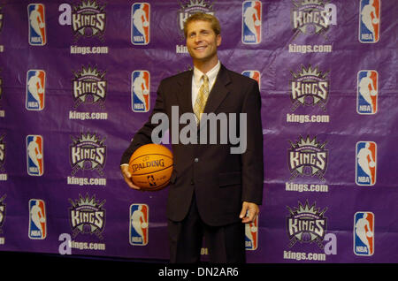 Jun 03, 2006; Sacramento, CA, USA; ERIC MUSSELMAN was introduced as the new Sacramento Kings head coach on Saturday afternoon at Arco Arena in Sacramento, California.  Mandatory Credit: Photo by Jose Luis Villegas/Sacramento Bee/ZUMA Press. (©) Copyright 2006 by Sacramento Bee Stock Photo