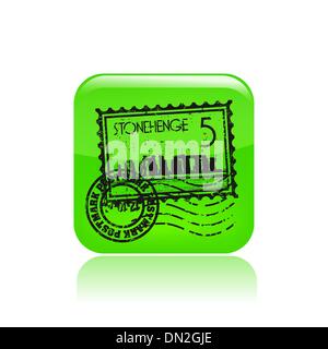 Vector illustration of single Stonehenge icon Stock Vector Image & Art ...