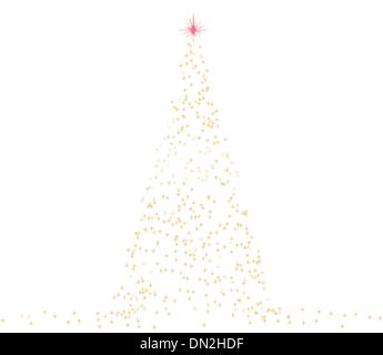 Tree with blue burst background. EPS 8 Stock Vector Image & Art - Alamy