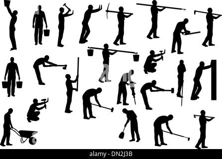Workers Stock Vector