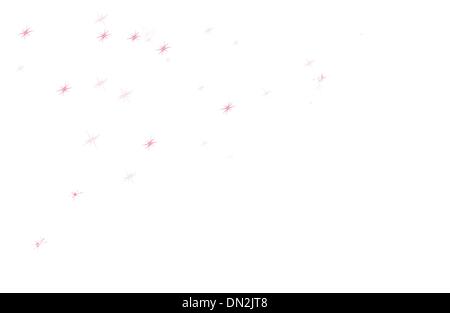 Purple bokeh of christmas lights. EPS 8 Stock Vector