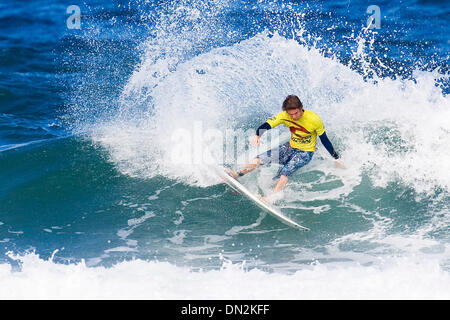 Aug 26, 2006; Hossegor, South West Coast, FRANCE; RICKY BASNETT (Bluff, KZN, South Africa) (pictured) qualified for the 2007 Fosters MenÕs ASP World Championship Tour when he advanced to the round of 24 surfers at the Rip Curl Pro Super Series at Hossegor, France today. Basnett earned enough points on the ASP WQS to secure his maiden spot on next yearÕs WCT where he will compete ag Stock Photo