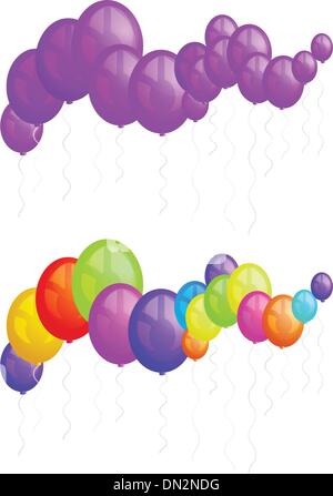balloons decoration party Stock Vector Image & Art - Alamy