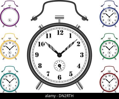 alarm clock Stock Vector