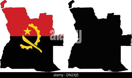 Angola Stock Vector