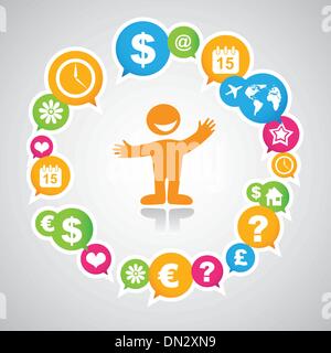 business-plan Stock Vector