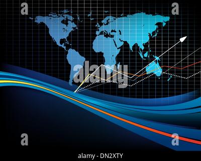 dark statistic vector. Eps10 Stock Vector