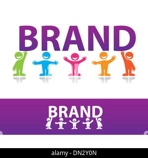 brand Stock Vector