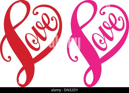 Red heart design graphic vector icon. Valentines day and lovers concept ...
