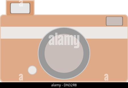 retro camera. Vector illustration Stock Vector