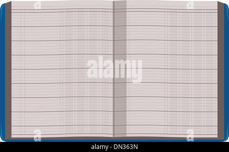 Office Notebook Stock Vector