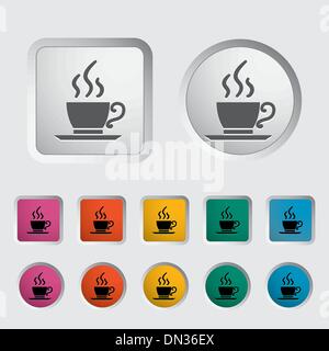 Cafe single icon. Stock Vector