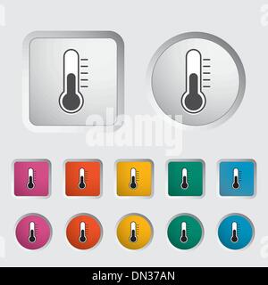 Thermometer icon. Stock Vector