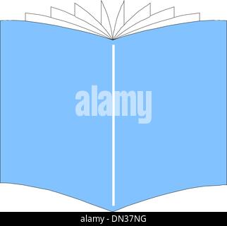 Opened book Stock Vector