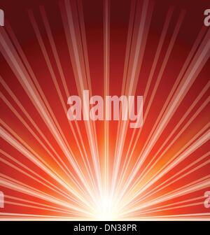 Sunlight abstract background. red color burst background. Vector ...