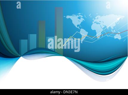 vector statistic backdrop. Eps10 Stock Vector