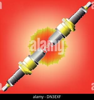Spark Stock Vector