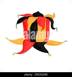 Jester headgear Stock Vector