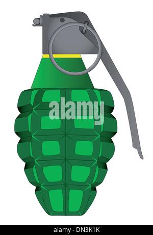 Hand Grenade Stock Vector
