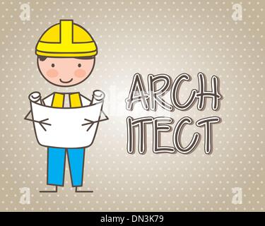 architect Stock Vector