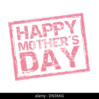 happy mothers day Stock Vector